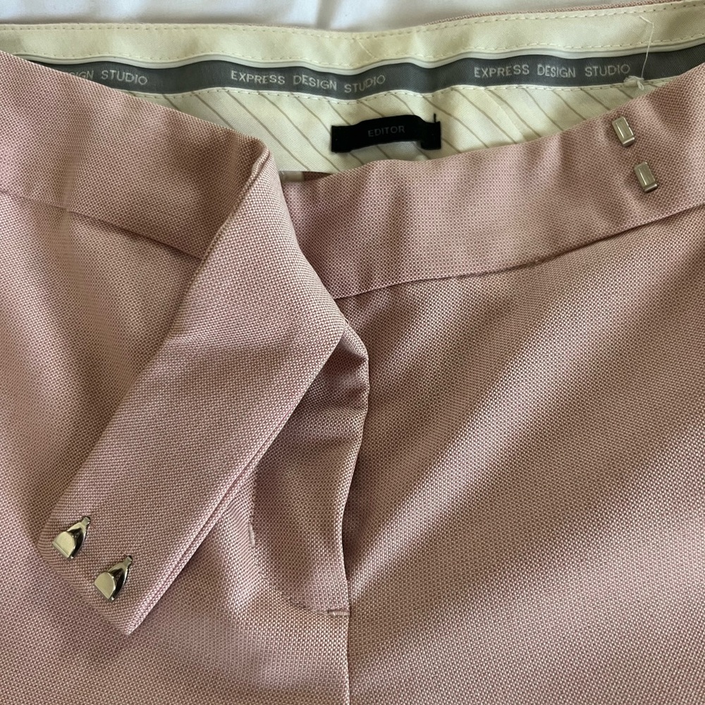 Express Design Studio Cropped Work Slacks - image 3